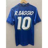 1994 Ý Chất Lượng Hàng Đầu Sân Nhà Sân Khách Retro Áo Bóng Đá Tùy Chỉnh Áo Bóng Đá R.BAGIO MALDINI 94