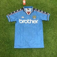 1998-99 Manchester City Sân nhà Retro Áo bóng đá nam