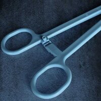 19Cm/24.5Cm Blue Reptile Rắn Aquarium Lizard Nhựa Kìm Nhíp Pet Feeding Tool Clip Bò Sát