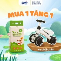 [1A] [TẶNG XE CHÒI THƯỜNG] - 1 Bịch Tã/Bỉm Dán/Quần AMOR NATURAL Việt Nam Mỏng Mềm, Thoáng Khí, Đủ Size NB68 - 4XL34