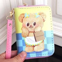 1B Sáng Tạo Cartoon Yellow Cub Purse Dễ Thương Cub Thẻ Trẻ Em Túi Cho Bé Gái Ví Nhỏ Bé Bé Trai V