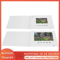 1buycart Video Greeting Card Brochure Electronic with LCD Screen for Birthday Gift Father's Day Mother's Christmas Anniversary