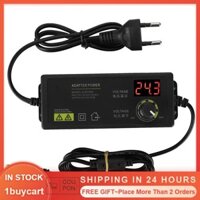 1buycart1 3A/9-24V Output Adjustable Power Supply Adapter Universal