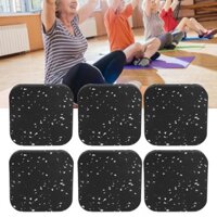 1buycart1 Cuyt Treadmill Mat Mật độ cao Cao su hấp thụ Thể dục không thấm nước Thiết bị Bảo vệ an toàn Không trượt Slip Fitness cho sàn gỗ cứng và Thiết bị tập thể dục thảm (màu đỏ)