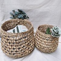 1c giỏ lục bình trang trí sz 20*20*20