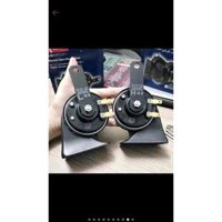 [1CẶP]Còi sên Denso 2 jack 12v Chính Hãng cho ô tô xe hơi - Kèn sên Denso 12v Made in Indonesia nhập khẩu Phụ Kiện