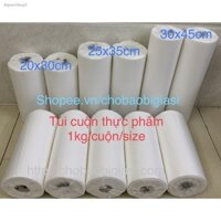 {1cuộn/kg/size} Túi cuộn thực phẩm (hàng đẹp)