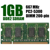 1GB DDR2 PC2-5300 5300 DDR2-667 MHz 200-Pin Laptop RAM