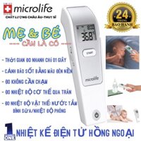 [1GIÂY] NHIỆT KẾ ĐIỆN TỬ HỒNG NGOẠI MICROLIFE KHÔNG CẦN CHẠM