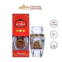 1Gram Saffron Bahraman GEM Super Negin |Nhụy hoa nghệ tây chính hãng Iran