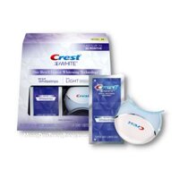 【1Hộp】Miếng dán trắng răng Crest3DWhite với đèn Led (10 ngày)