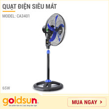 Quạt đứng công nghiệp Goldsun CA3401 - 65W