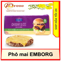 1kg ( 84 lát ) phô mai ăn liền , phô mai EMBORG