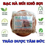 1kg bạc hà núi sấy khô dạng sợi sao vàng hạ thổ