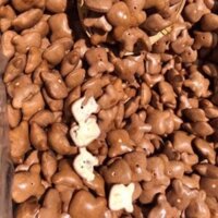 1KG BÁNH GẤU CÀ PHÊ NHÂN KEM SỮA. ĐỒ ĂN VẶT