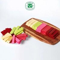 1KG bánh sữa mix 4 vị ( ít đường, đậu đỏ, sô cô la, mát cha) , 2 gói, đặc sản Ba Vì, hiệu Con Bò Vàng, khoảng 70 thanh