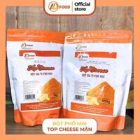 1kg Bột phô mai Top Cheese vị mặn - Chuyên dùng cho các món lắc, món chiên, làm sốt, làm bánh
