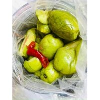 1kg cà na đập dập xốc đường ớt, vỏ còn xanh hàng đi sỉ nên mới liên tục