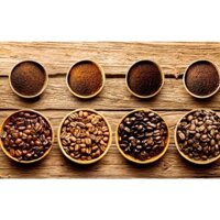 1KG Cà Phê Hạt Rang Mộc: Moka, Robusta, Culi