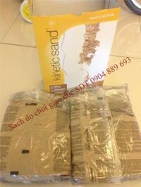 1kg cát động học Kinetic Sand wabafun kèm đồ chơi