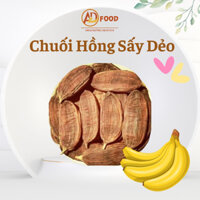 1kg chuối hồng ép sấy dẻo thơm ngon