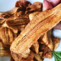 1kg chuối sấy giòn
