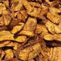 1kg chuối sấy mè gừng