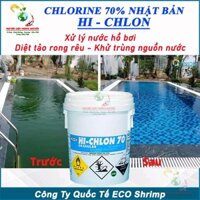1kg Clo Nhật 70%, Clorin Tấy Rêu,Tảo, Xử Lý Nước Hồ Bơi, Khử Trùng Nhà Cửa