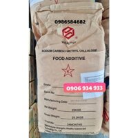 1kg CMC - Chất tạo sệt cho thực phẩm_Sodium Carboxymethyl Cellulose (Chiết từ Bao 25Kg)