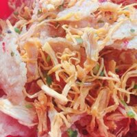 1KG Cơm cháy chiên mắm lắc khô gà