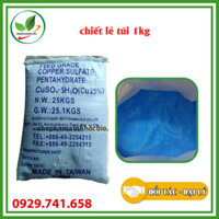 1kg - Đồng Sunfat CuSO4.5H2O (Đài Loan) cắt rong rêu tảo, diệt nấm cá, xử lý ao nuôi tôm (freeship)
