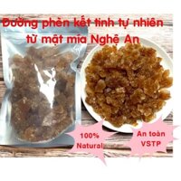 1kg Đường phèn kết tinh mật mía, Đường phèn đỏ phèn