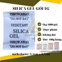 1kg Gói hút ẩm sililcagel đủ size - 1g