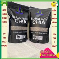 1kg hạt chia đen ăn kiêng, hạt chia úc BLACK BAG CHIA 500G, bổ sung omega 3, ngừa lão hóa, đẹp da