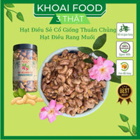 [1KG] Hạt Điều Sẻ Cổ Rang Muối - Cây Cổ Thụ Không Chất Sinh Học