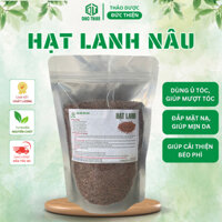 1kg Hạt Lanh Nâu Canada Hữu Cơ Chính Hãng Không Biến Đổi Gen - Dùng Ủ Tóc, Ăn Kiêng , Hạt Lanh Loại 1