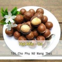 1kg hạt mắc ca Úc sấy bơ- tặng đồ tách