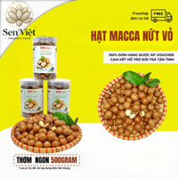 1KG Hạt Macca Rang Củi Tây Nguyên - Hạt Giòn Tan, Ngọt Béo Tự Nhiên VNFOOD