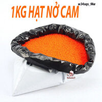 1KG hạt nở MÀU CAM VỚI 50000 VIÊN, hạt nở nhiều màu trong suốt pha lê khổng lồ đại khổng lồ cho bé đồ chơi