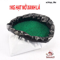 1KG hạt nở MÀU XANH LÁ nhiều màu trong suốt pha lê khổng lồ đại khổng lồ cho bé đồ chơi