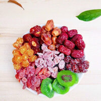 (1KG) Hộp Mix 6 Loại Ô Mai Xí Muội Chua Ngọt [ HÀNG LOẠI 1]