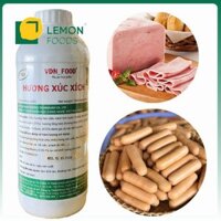 1Kg Hương xúc xích VDN dạng lỏng tạo mùi xúc xích, xông khói cho xúc xích, jambon, thịt xông khói