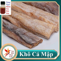 1kg Khô Cá Nhám Thỏi Đặc Sản Cà Mau Cá nhám có thớ thịt săn chắc, rất thơm và nhiều nạc, ít xương [ Tặng Kèm Sốt Tắc ]