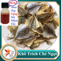1kg Khô Cá Trích Chẻ Phi Lê Không Xương, ngon rẻ, tự nhiên.-  [Tặng Kèm Sốt Tắc Chua Cay]  Vựa Khô Minh Triết