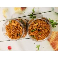 1kg khô gà xé cay lá chanh đóng túi zip (mỗi túi 500g)