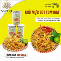 1KG Khô Mực Sợi Sốt Tomyum - Món Nhậu Hảo Hạng, Nhâm Nhi Cực Đã VNFoods
