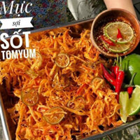 1KG Khô mực xé sợi sốt chanh tomyum kiểu Thái chua cay