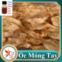 1kg Khô Ốc Móng Tay Nhiều Nắng Vị Thơm Ngon Vừa Ăn Không Tanh Không Mặn [Tặng Kèm Sốt Tắc Chua Cay] Vựa Khô Minh Triết