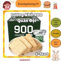1KG lương khô hộp sắt 900, lương khô 900 ăn sáng, ăn vặt