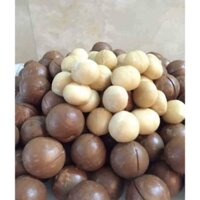 1kg macca nứt vỏ, kèm dụng cụ tách hạt😋